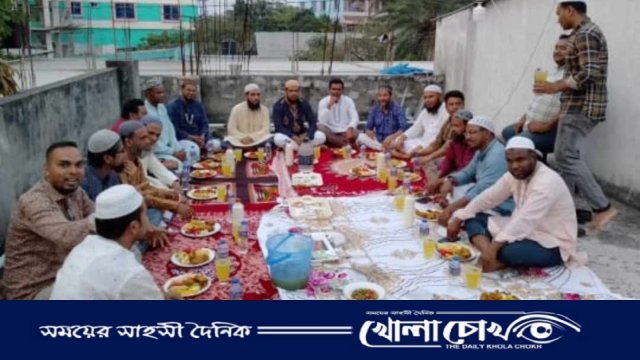 মহান স্বাধীনতা ও জাতীয় দিবস উপলক্ষে আলোচনা দোয়া ও ইফতার অনুষ্ঠিত