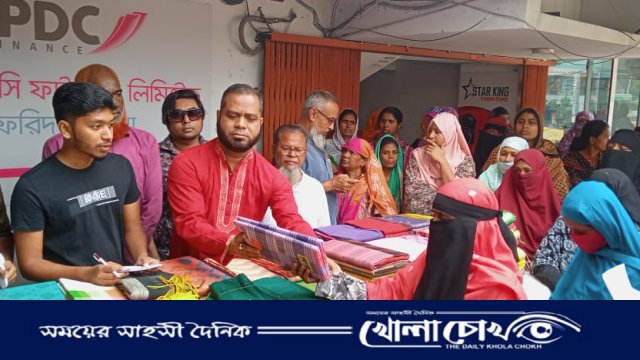 বিশিষ্ট সমাজসেবক মোহাম্মদ মিঠু মিয়ার ঈদ শুভেচ্ছা বিতরণ