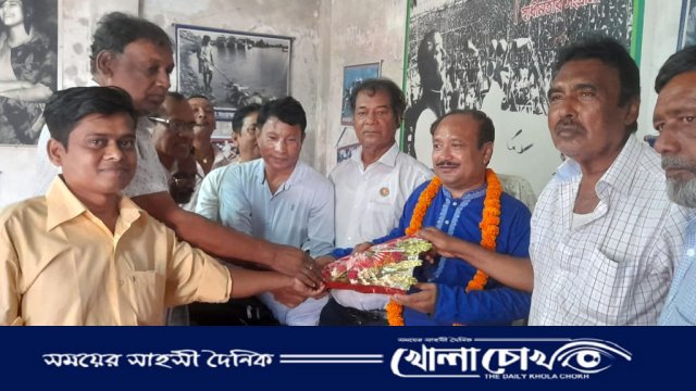 শহীদ স্মৃতি সংরক্ষণ কমিটির নবনির্বাচিত কর্মকর্তাদের সংবর্ধনা প্রদান অনুষ্ঠিত