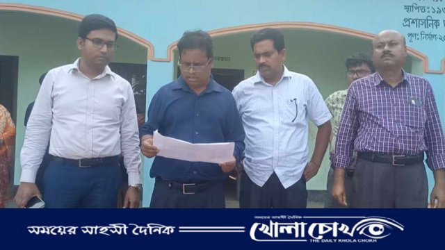 মহম্মদপুরে রাজপাট মাধ্যমিক বিদ্যালয়ে প্রধান শিক্ষক পদে  নিয়োগ বোর্ডের সুপারিশ প্রাপ্ত হলেন তুষার কান্তি বিশ্বাস 