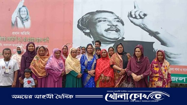 হাতীবান্ধায় যুব ম‌হিলা লীগের প্র‌তিষ্ঠাবা‌র্ষিকী পা‌লিত