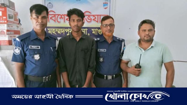 মাগুরায় এক গৃহবধূকে ভ্যান থেকে নামিয়ে গণধর্ষণ মামলায় আটক-১