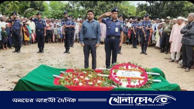 নওগাঁয় মুক্তিযোদ্ধার মৃত্যু, রাস্ট্রীয় মর্যদায় দাফন