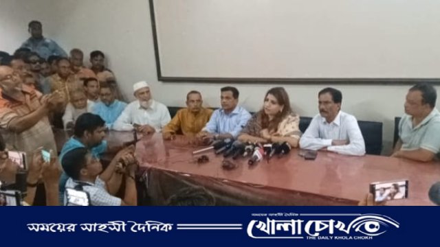 ফরিদপুর প্রেসক্লাবে বিএনপি'র সংবাদ সম্মেলন অনুষ্ঠিত 