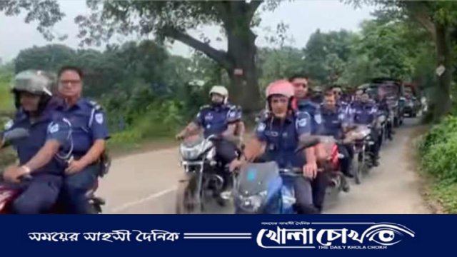 এক সপ্তাহ কর্ম-বিরতির পরে কর্মস্থলে যোগ দিলেন মহম্মদপুর থানার পুলিশ সদস্যরা 