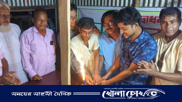 নগরকান্দায় মাই টিভি প্রতিনিধি শফিকুল খান জনি'র জন্ম বার্ষিকী পালন