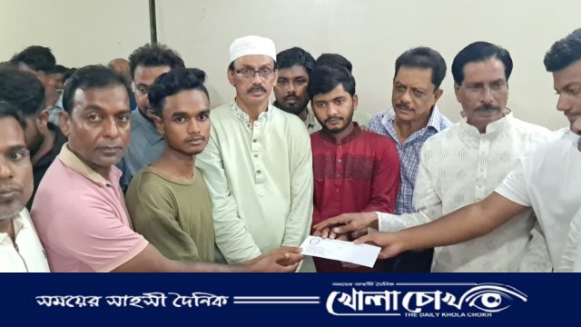 ফরিদপুরের সন্ধানী ডোনার ক্লাবের উদ্যোগে বৈষম্য বিরোধী কোটা আন্দোলনে ‌নিহত ‌ও আহতদের মাঝে আর্থিক সহায়তা প্রদান 