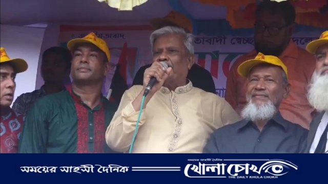 শেখ হাসিনা সাহস করে দেশে ফিরলে বিচারের রায়ে ফাঁসির কাষ্ঠে ঝুলতে হবে: শাহজাহান