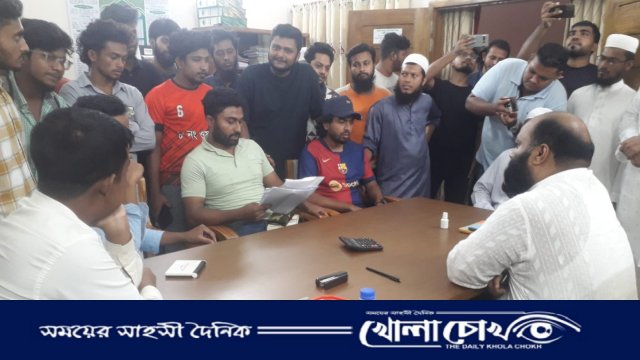 ফরিদপুরে বৈষম্য বিরোধী ছাত্র আন্দোলনের প্রতিবাদ ও বিক্ষোভ মিছিল অনুষ্ঠিত হয়েছে