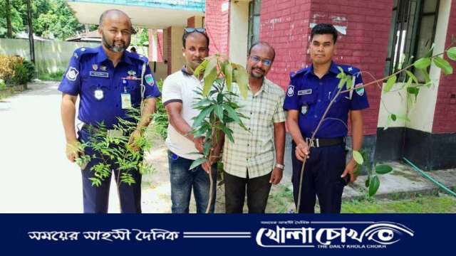 শ্রীপুরে সবুজ আন্দোলনের বৃক্ষরোপণ কর্মসূচী ও ইউনিয়ন কার্যালয় এর শুভ উদ্বোধন