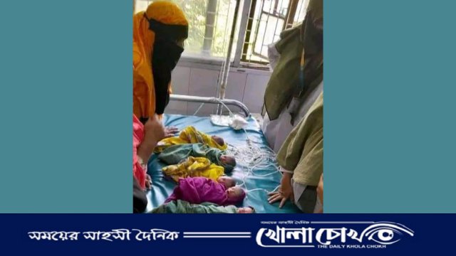 রাজশাহী মেডিকেলে একসাথে ৫ পুত্রসন্তানের জন্ম দিলো নওগাঁর মেরিনা