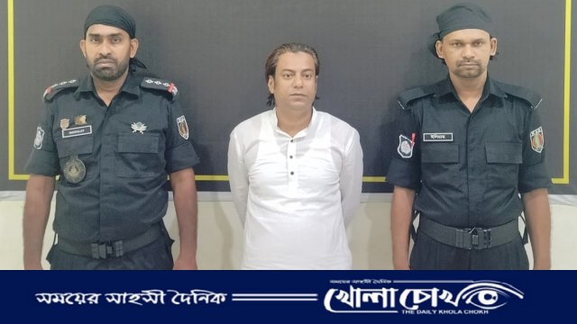 রাজবাড়ীর সাবেক পৌর মেয়র মোঃ আলমগীর শেখ তিতু’কে  গ্রেফতার করেছে র‍্যাব-১০