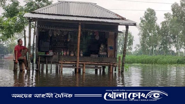 তিস্তা পাড়ের মানুষের দূর্ভোগ বেড়েছে, কমেছে পানি