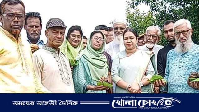 শ্রীপুরে তালবীজ রোপন কর্মসূচির শুভ উদ্বোধন করেন উপজেলা নির্বাহী কর্মকর্তা 