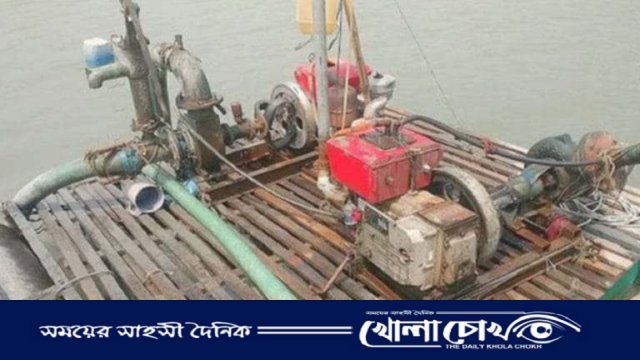 সদরপুরে ড্রেজার দিয়ে বালু কাটার অপরাধে ৩ মাসের কারাদণ্ড 