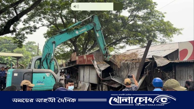 রেলওয়ের উচ্ছেদ কার্যক্রমে বাধা দেয়ায় মামলা, আসামী অর্ধশতাধিক