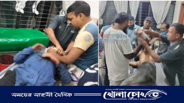 নওগাঁয় সন্ত্রাসী হামলায় বিএনপির ৪ নেতাকর্মী গুলিবিদ্ধ