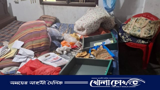 কেন্দ্রীয় আওয়ামী লীগ নেতা বিপুল ঘোষের বাড়িতে চুরি