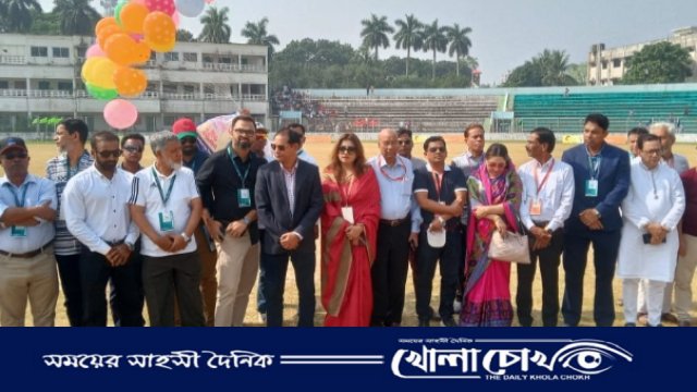 ফরিদপুরে জিয়া ক্রিকেট টুর্নামেন্টে লাল দলের জয় লাভ