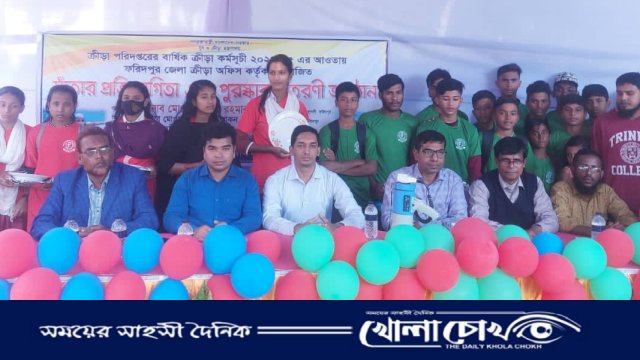 ফরিদপুরে জেলা ক্রীড়া অফিসের উদ্যোগে মধুখালীতে সাঁতার প্রতিযোগিতা এবং পুরস্কার বিতরণী অনুষ্ঠিত