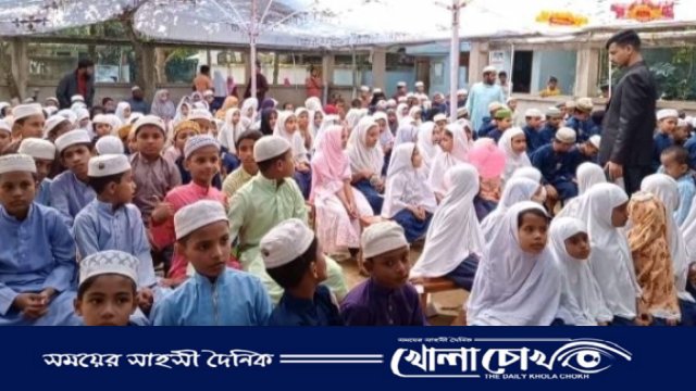 বিজয়নগরে শ্রীপুর মাদ্রাসার ৫ম শ্রেণির বিদায় ও বার্ষিক পুরস্কার বিতরণ অনুষ্ঠান অনুষ্ঠিত