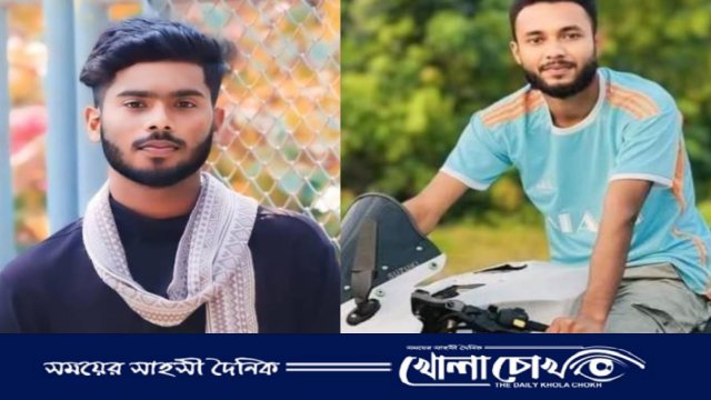 ভাঙ্গায় মটরসাইকেলের তেল আনতে গিয়ে ট্রাকে পিষ্ট হয়ে প্রাণ গেল ২ বন্ধুরঃ আহত -১