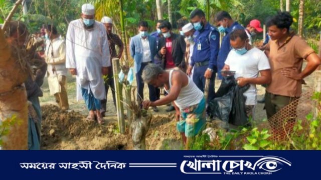 নোয়াখালীতে ১১বছর পর বুলেট সহ শিবির কর্মির লাশ উত্তোলন