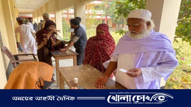 সাঈদ ফাউন্ডেশনের উদ্যোগে ফ্রি মেডিকেল ক্যাম্প অনুষ্ঠিত