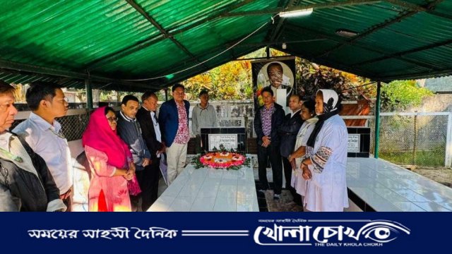 ডা: স্টিফেন চৌধুরীর ৯ম মৃত্যুবার্ষিকীতে চন্দ্রঘোনা খ্রীস্টিয়ান হাসপাতালের শ্রদ্ধা