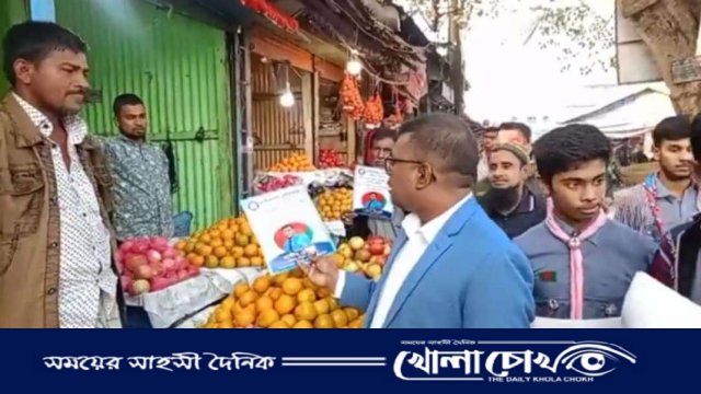 নবীনগরে পরিস্কার পরিচ্ছন্ন রাখার কার্যক্রম চালিয়েছেন উপজেলা নির্বাহী অফিসার