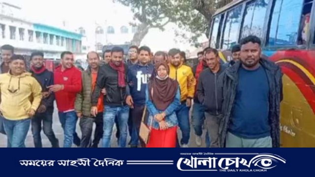 মহম্মদপুরে ছাত্রলীগের প্রতিষ্ঠা বার্ষিকীর বিরুদ্ধে অবস্থান কর্মসূচি 