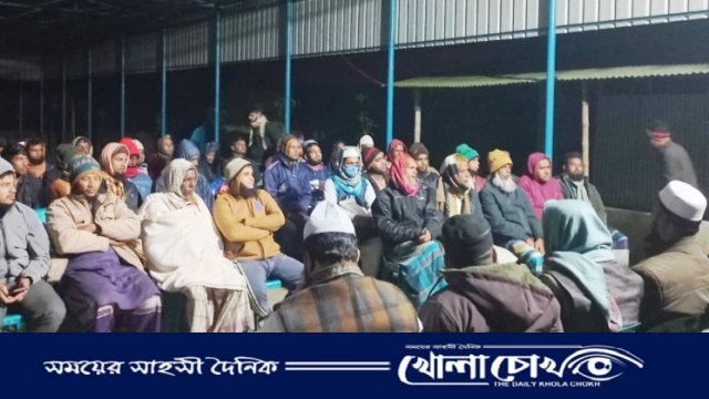 মামুনুল হকের আগমন উপলক্ষে সালথায় যুব মজলিসের প্রস্তুতিমুলক সভা 