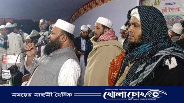 রিক্সা প্রতীকের পক্ষে সমর্থন চাইলেন ফরিদপুর-৪ আসনের প্রার্থী মাওলানা মিজান মোল্লা