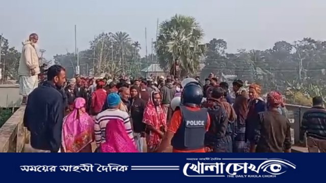 নগরকান্দায় মসজিদের মাইকে ঘোষণা দিয়ে দু'দল গ্রামবাসীর মধ্যে সংঘর্ষ, পুলিশ সহ আহত অর্ধশত 