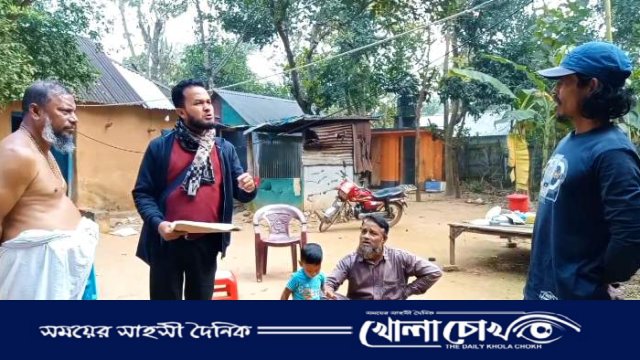 বিজয়নগরে বাড়ি বাড়ি গিয়ে ভোটার হালনাগাদ তথ্য সংগ্রহ চলছে