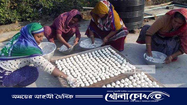 আত্রাইয়ের কুমড়া বড়ির খ্যাতি রয়েছে দেশজুড়ে