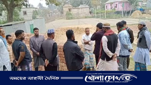 প্রবাসী কল্যাণ সংগঠনের পক্ষ থেকে মসজিদে অনুদান 