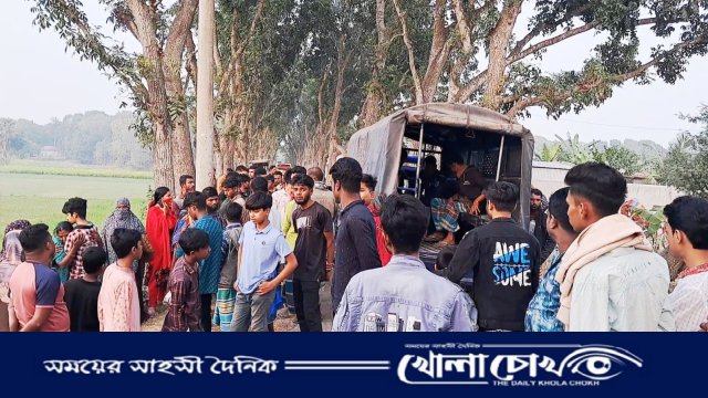 ফরিদপুরে রিক্সা চালক ফরহাদ প্রামানিককে হত্যা করে রিকশা নিয়ে গেছে দুর্বত্তরা