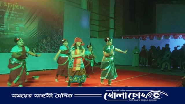 ফরিদপুরে তারুণ্যের উৎসব নৃত্যানুষ্ঠান অনুষ্ঠিত 