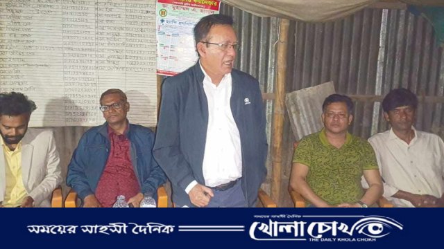 আলফাডাঙ্গায় এমপি মনোনয়ন প্রত্যাশী  মনিরের গনসংযোগ  