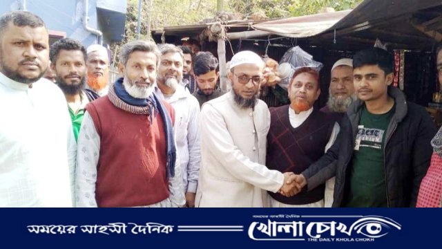 রাণীনগরে জামায়াতে ইসলামী মনোনিত এমপি প্রার্থীর গণসংযোগ