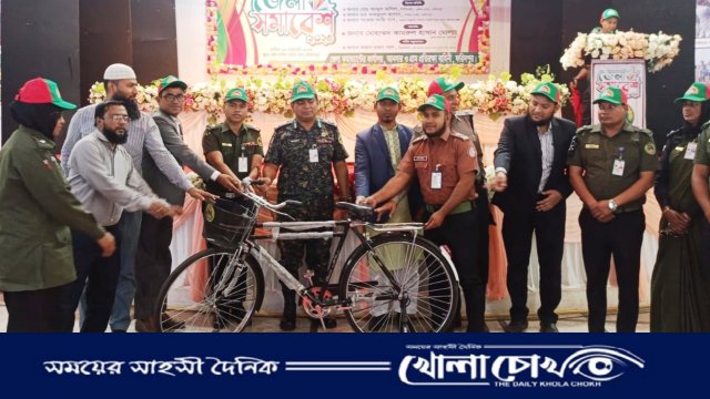 আনসার ও গ্রাম প্রতিরক্ষা বাহিনীর ফরিদপুর জেলা কমান্ড্যান্টের  জেলা সমাবেশ অনুষ্ঠিত 