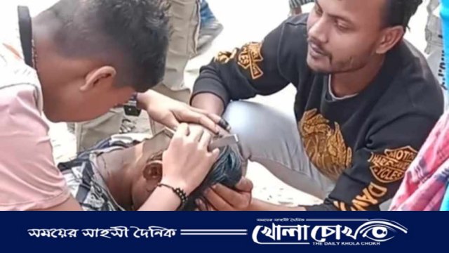 রাণীনগরে মারপিট ও মাথা ন্যাড়া করে নির্যাতনের অভিযোগ 