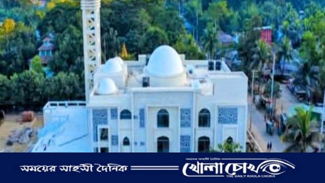 লামা মডেল মসজিদ উদ্বোধন করতে আসছেন ধর্ম বিষয়ক উপদেষ্টা আ ফ ম খালিদ হোসেন