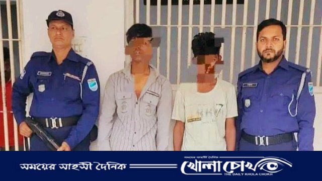 সাভারে অবৈধ দেশীয় অস্ত্র উদ্ধার সহ ২ জন আসামী গ্রেফতার