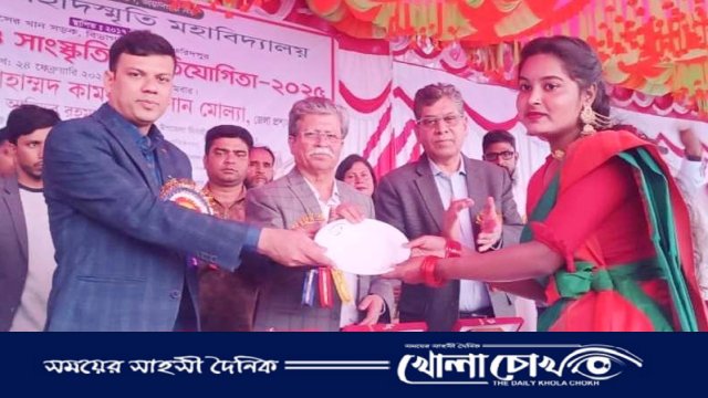 সালথায় বিভাগদী শহীদস্মৃতি মহাবিদ্যালয়ে বার্ষিক ক্রীড়া প্রতিযোগিতা অনুষ্ঠিত