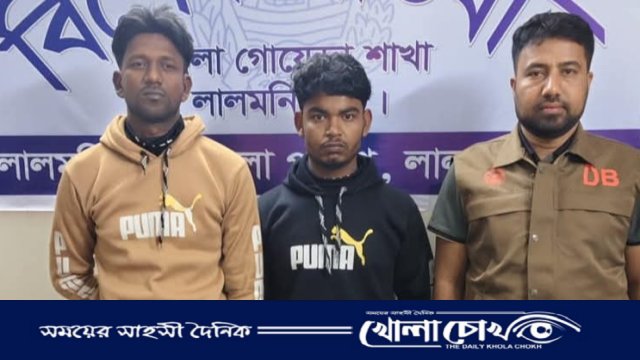 ডিবির অভিযানে ১০ কেজি গাঁজা কার্ভাড ভ্যানসহ গ্রেফতার২