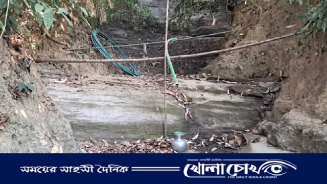 বান্দরবানের রিঝুক পাড়ায় বিশুদ্ধ পানির তীব্র সংকট