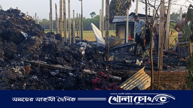 ফরিদপুরের গোয়ালকান্দিতে অগ্নিকাণ্ডে ৫০ লক্ষ টাকার ক্ষয়ক্ষতি