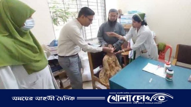 মহম্মদপুরে ভিটামিন এ প্লাস ক্যাম্পিং এর শুভ উদ্বোধন 